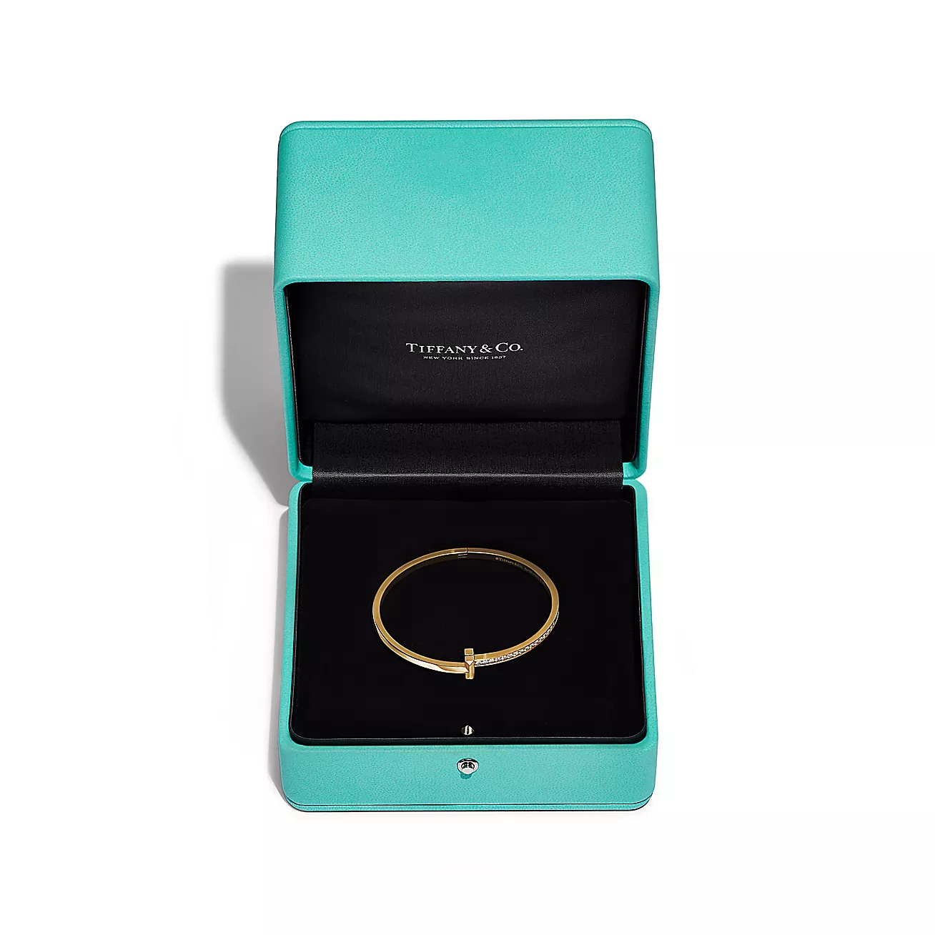 T1 Narrow Diamond Hinged Bangle